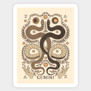 Gemini, The Twins Sticker